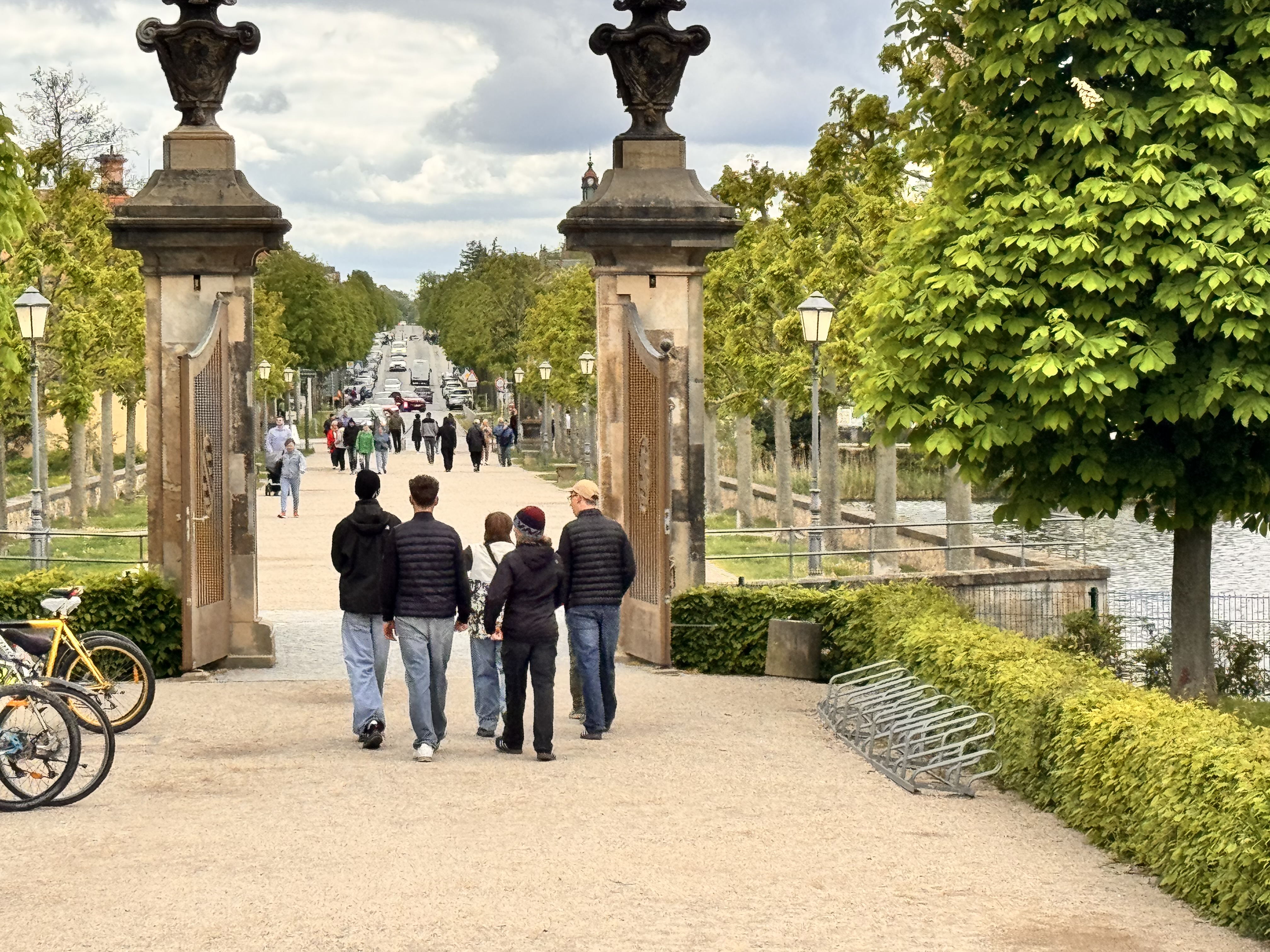 Passage zum Schloss